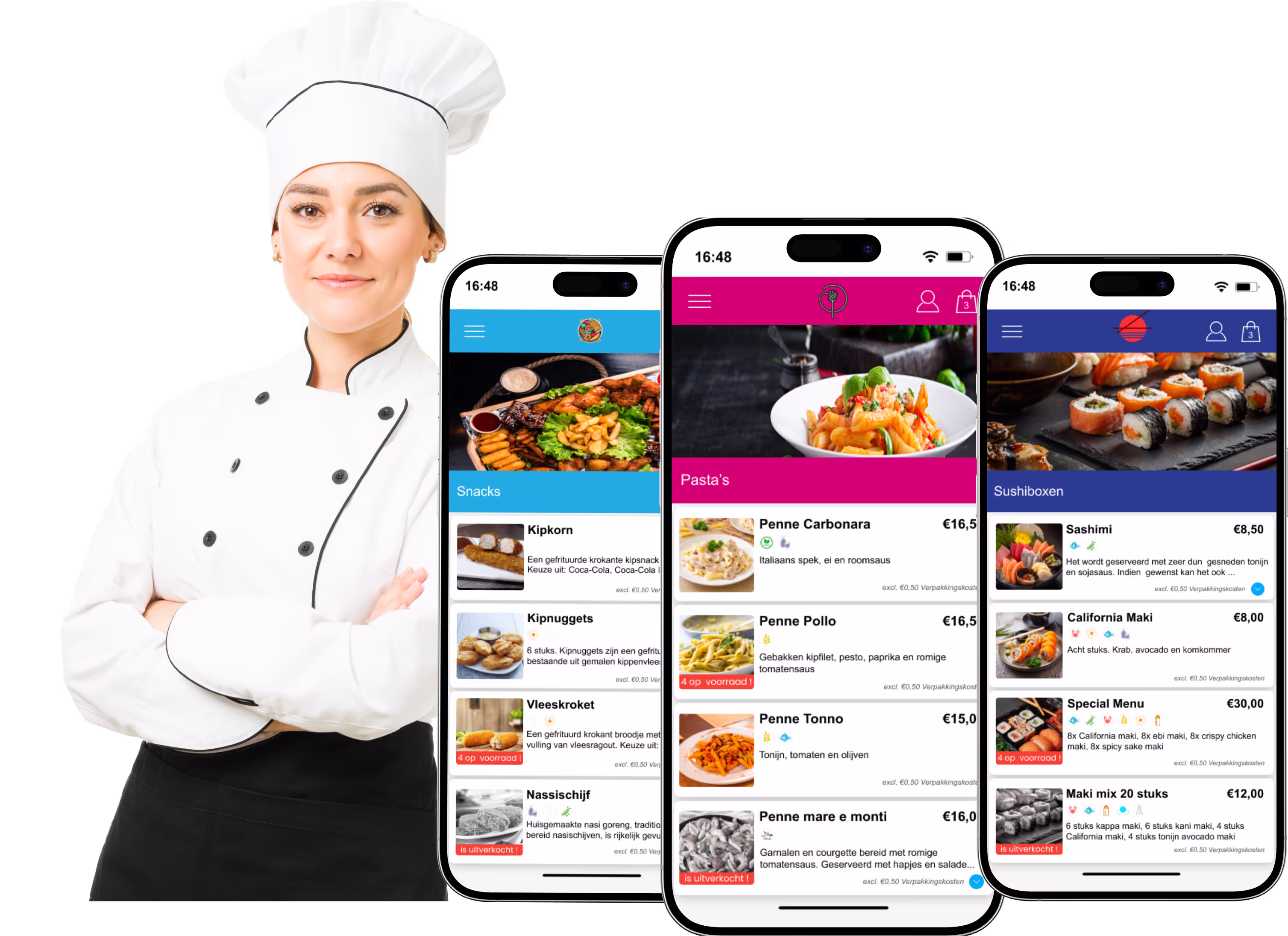 De oplossing voor bezorg- en afhaal restaurants